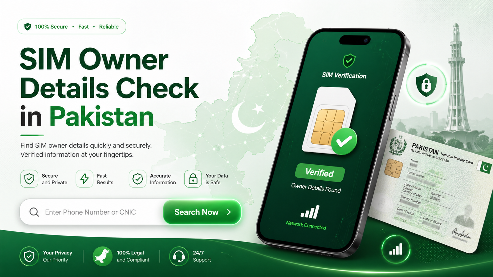 SIM Owner Details Pakistan – Check Number & CNIC Online